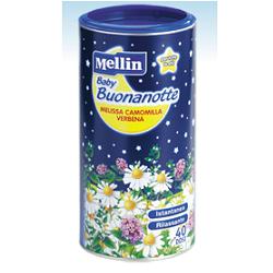 MELLIN BABY BUONANOTTE MELISSA CAMOMILLA VERBENA 200 G - FarmaLucia