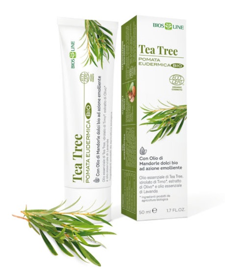 BIOSLINE TEA TREE POMATA EUDERMICA CERT ECOCERT 50 ML - FarmaLucia
