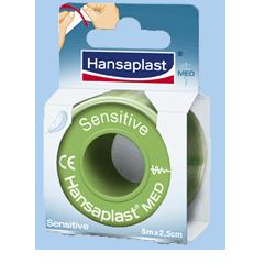 CEROTTO ROCCHETTO HANSAPLAST SENSITIVE 5MX2,50CM 1 PEZZO - FarmaLucia