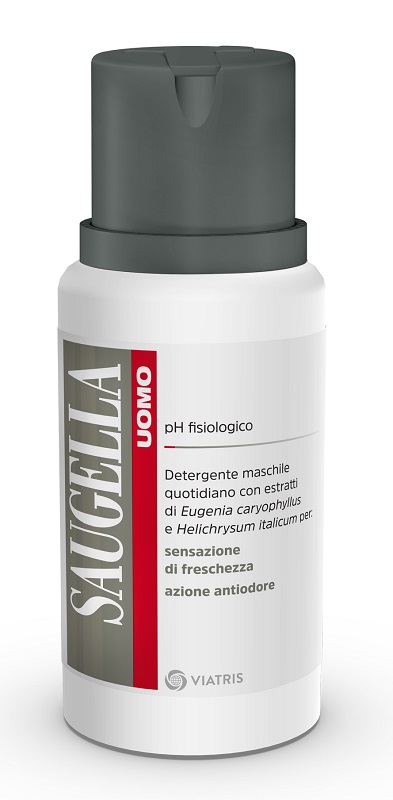 SAUGELLA UOMO PH FISIOLOGICO DETERGENTE MASCHILE 200 ML - FarmaLucia