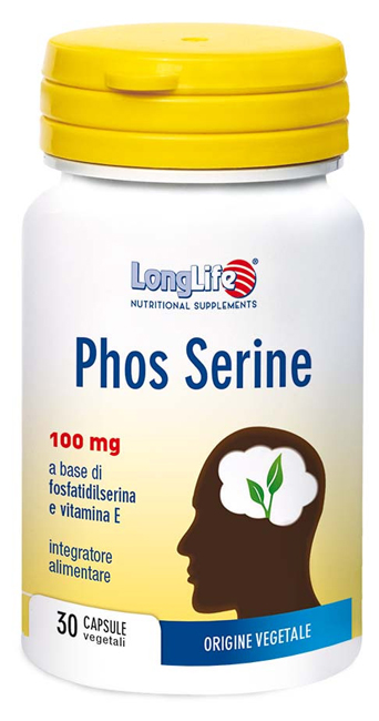 LONGLIFE PHOS SERINE 30 CAPSULE VEGETALI - FarmaLucia