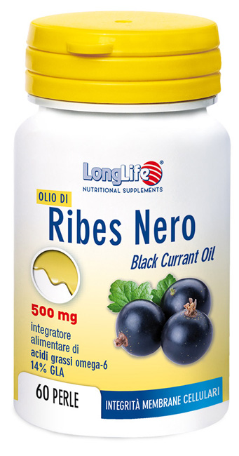 LONGLIFE OLIO RIBES NERO 60 PERLE DI GELATINA - FarmaLucia