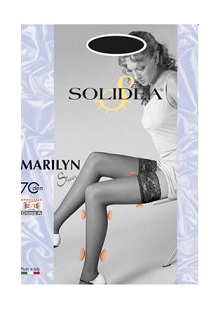 MARILYN 70 SHEER CALZA AUTOREGGENTE CAMEL 2 - FarmaLucia