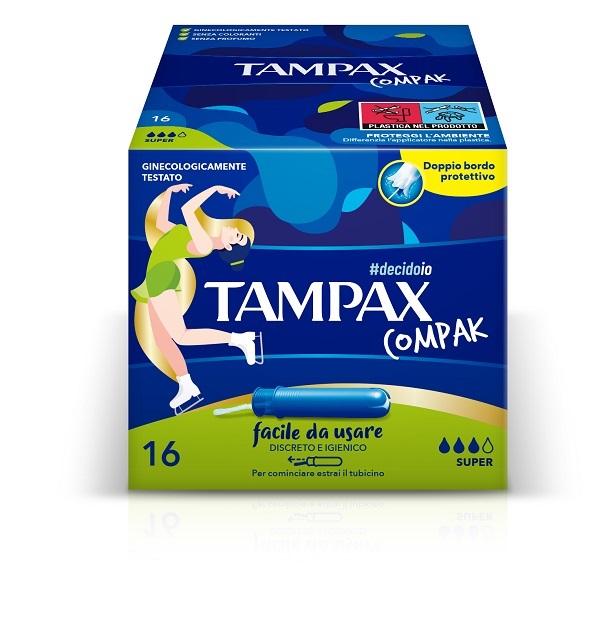 TAMPAX COMPAK SUPER 16 PEZZI - FarmaLucia