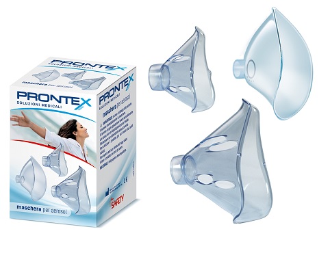 MASCHERA PEDIATRICA AEROSOL PRONTEX FAST LINE IN PLASTICA - FarmaLucia