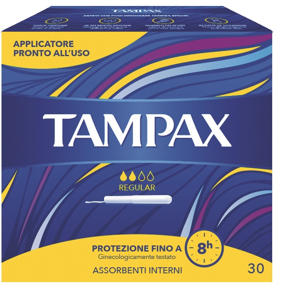 TAMPAX BLUE BOX REGULAR 30 PEZZI - FarmaLucia