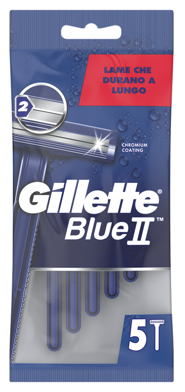 RASOIO GILLETTE BLUE II STANDARD 6 X 20 X 5 - FarmaLucia