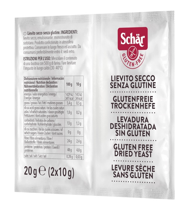 SCHAR LIEVITO SECCO 2 BUSTINE DA 10 G - FarmaLucia