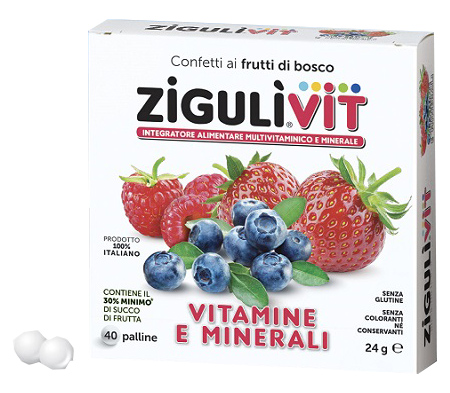 ZIGULI VIT FRUTTIBOSCO 40 CONFETTI - FarmaLucia