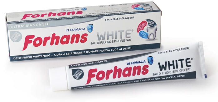 FORHANS SP WHITE DENTIF 75ML - FarmaLucia
