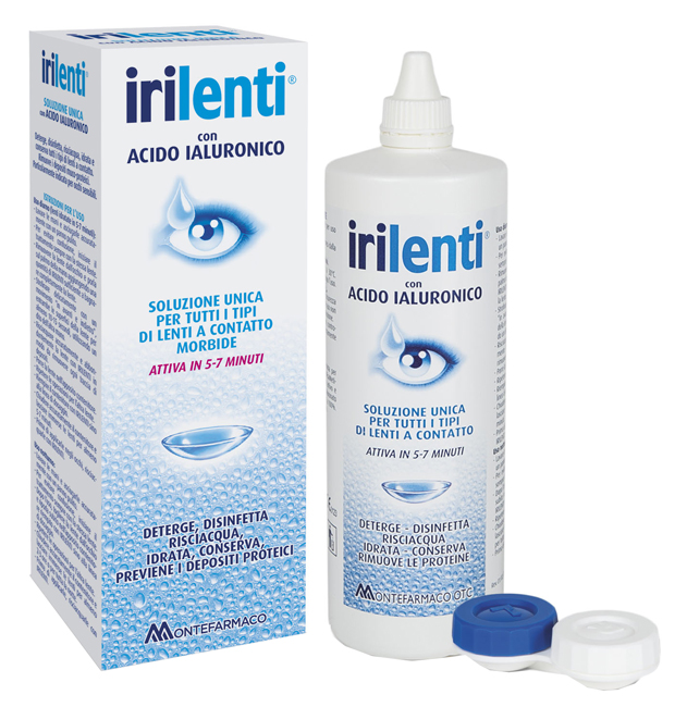 SOLUZIONE UNICA PER LENTI A CONTATTO IRILENTI 300ML - FarmaLucia