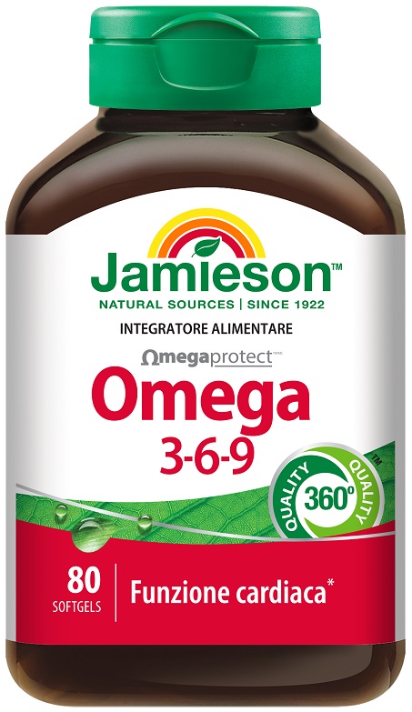 JAMIESON OMEGA 3-6-9 80 SOFTGELS - FarmaLucia