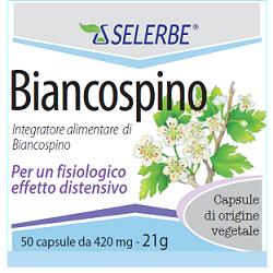 BIANCOSPINO ESTRATTO SECCO TITOLATO 50 CAPSULE - FarmaLucia