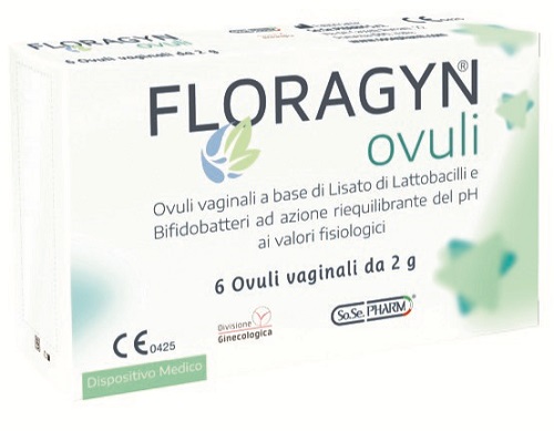 OVULI VAGINALI A BASE DI LATTOBACILLI LISATI FLORAGYN OVULI 2 G 6 PEZZI - FarmaLucia