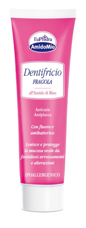 EUPHIDRA AMIDOMIO DENTIFRICIO FRAGOLA 50 ML - FarmaLucia