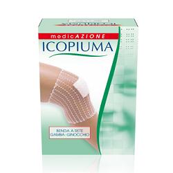 ICOPIUMA BENDA A COMPRESSIONE FISIOLOGICA PER GAMBA E GINOCCHIO CAL 5 1 PEZZO - FarmaLucia