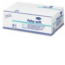 GUANTO ESPLORAZIONE PEHA SOFT POWDERFREE IN LATTICE SENZA POLVERE SMALL 100 PEZZI - FarmaLucia