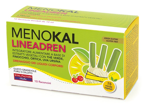 MENOKAL LINEADREN 10 FLACONCINI 10 ML - FarmaLucia