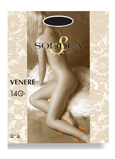 VENERE 140 COLLANT TUTTO NUDO NERO 4 - FarmaLucia