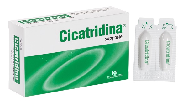 CICATRIDINA SUPPOSTE 10 PEZZI - FarmaLucia
