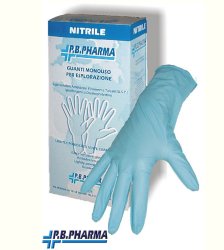 GUANTO NITRILE MEDIO 100 PEZZI - FarmaLucia