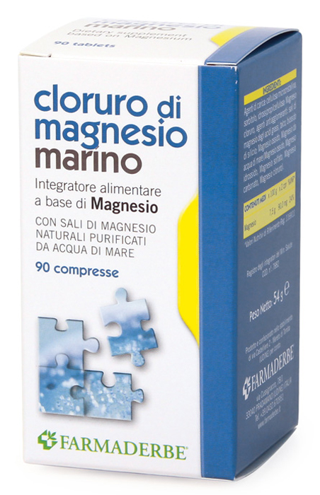 CLORURO DI MAGNESIO MARINO 90 COMPRESSE - FarmaLucia