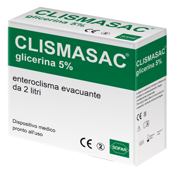 ENTEROCLISMA CLISMASAC 5% 2LITRI - FarmaLucia