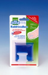 RADDRIZZA ALLUCE IN GEL DI SILICONE BIANCO SEMITRASPARENTE SAGOMATA PER PROTEGGERE E RIALLINEARE L'ALLUCE EVITANDO LO SFREGAMENTO FRA IL PRIMO E IL SECONDO DITO IGIENEPIEDE 1 PEZZO - FarmaLucia