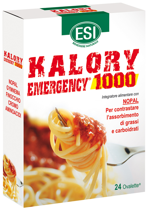 ESI KALORY EMERGENCY 1000 24 OVALETTE - FarmaLucia