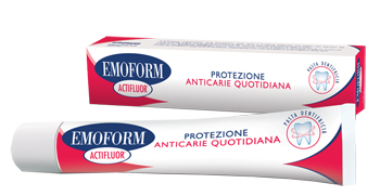EMOFORM ACTIFLUOR DENTIFRICIO 75 ML - FarmaLucia