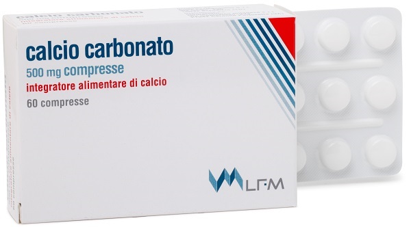 CALCIO CARBONATO 60 COMPRESSE - FarmaLucia