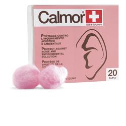 TAPPO AURICOLARE ANTISUONO IN CERA NATURALE CALMOR 20 PEZZI CODICE ARTICOLO 22043 - FarmaLucia