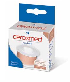 CEROTTO IN ROCCHETTO CEROXMED AERATO IN TESSUTO ROSA 500X2,50 CM 1 PEZZO - FarmaLucia