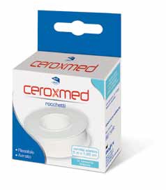 CEROTTO IN ROCCHETTO CEROXMED AERATO IN TESSUTO BIANCO 500X1,25 CM 1 PEZZO - FarmaLucia
