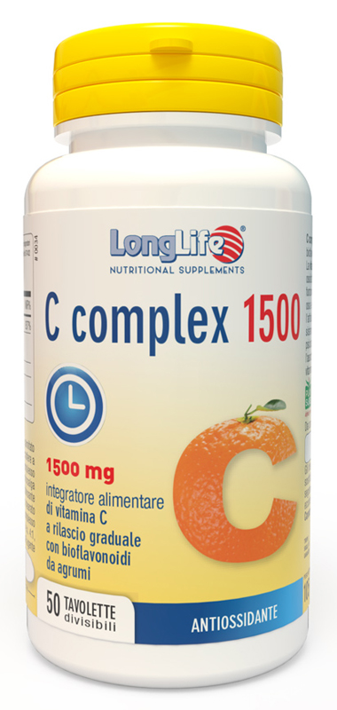 LONGLIFE C COMPLEX 1500 T/R 50 TAVOLETTE - FarmaLucia