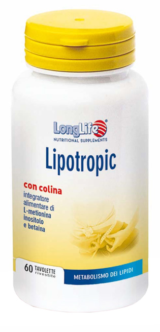 LONGLIFE LIPOTROPIC 60 TAVOLETTE RIVESTITE DA 1,5 G - FarmaLucia