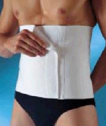 CIZETA ORTO' FLEXA FASCIA POSTOPERATORIA H 27 LEGGERA POLIESTENSIVA COTONE BIANCO 2 - FarmaLucia