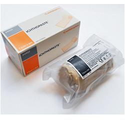 BENDA MEDICATA ICHTHOPASTE CON OSSIDO DI ZINCO ITTIOLO PER TRATTAMENTO ULCERE VENOSE ARTI INFERIORI 7,5X600 CM - FarmaLucia