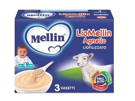 LIOMELLIN AGNELLO LIOFILIZZATO 10 G 3 PEZZI - FarmaLucia