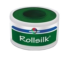 CEROTTO IN ROCCHETTO MASTER-AID ROLLSILK SETA 5X2,50 - FarmaLucia