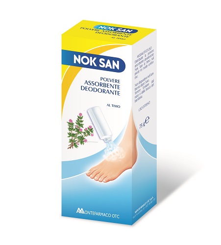 NOK SAN POLVERE ASSORBENTE DEODORANTE 75 G - FarmaLucia