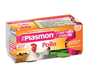 PLASMON OMOGENEIZZATO POLLO 80 G X 2 PEZZI - FarmaLucia
