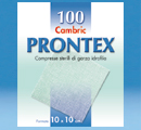 GARZA PRONTEX CAMBRIC 10X10CM 100 PEZZI - FarmaLucia