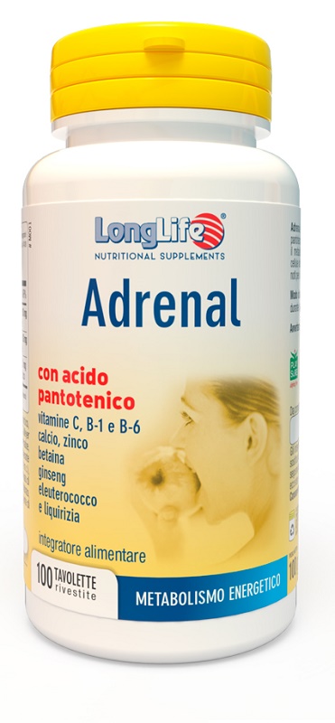 LONGLIFE ADRENAL 100 TAVOLETTE MASTICABILI RIVESTITE - FarmaLucia