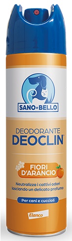 SANO E BELLO DEODORANTE DEOCLIN FIORI D'ARANCIO 250 ML - FarmaLucia
