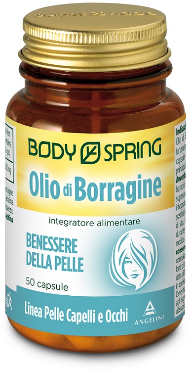 BODY SPRING OLIO DI BORRAGINE 50 CAPSULE MOLLI - FarmaLucia
