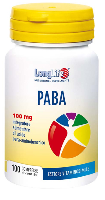 LONGLIFE PABA 100 100 COMPRESSE RIVESTITE - FarmaLucia