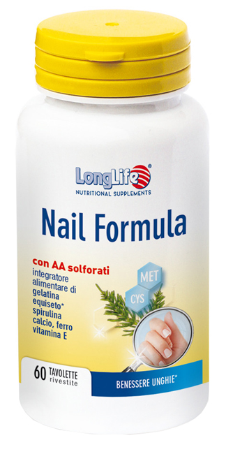 LONGLIFE NAIL FORMULA 60 TAVOLETTE - FarmaLucia