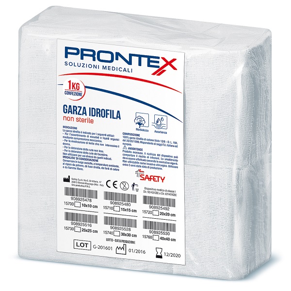 PRONTEX GARZA 15X15CM 1KG - FarmaLucia