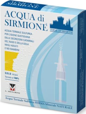 ACQUA SIRMIONE MINERALE NATURALE 6 FIALE 15 ML - FarmaLucia